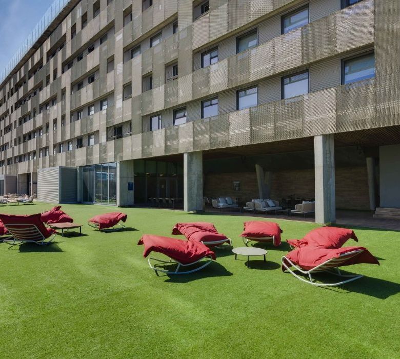 Zona Relax Residencia de Estudiantes Livensa Living Barcelona Diagonal Alto
