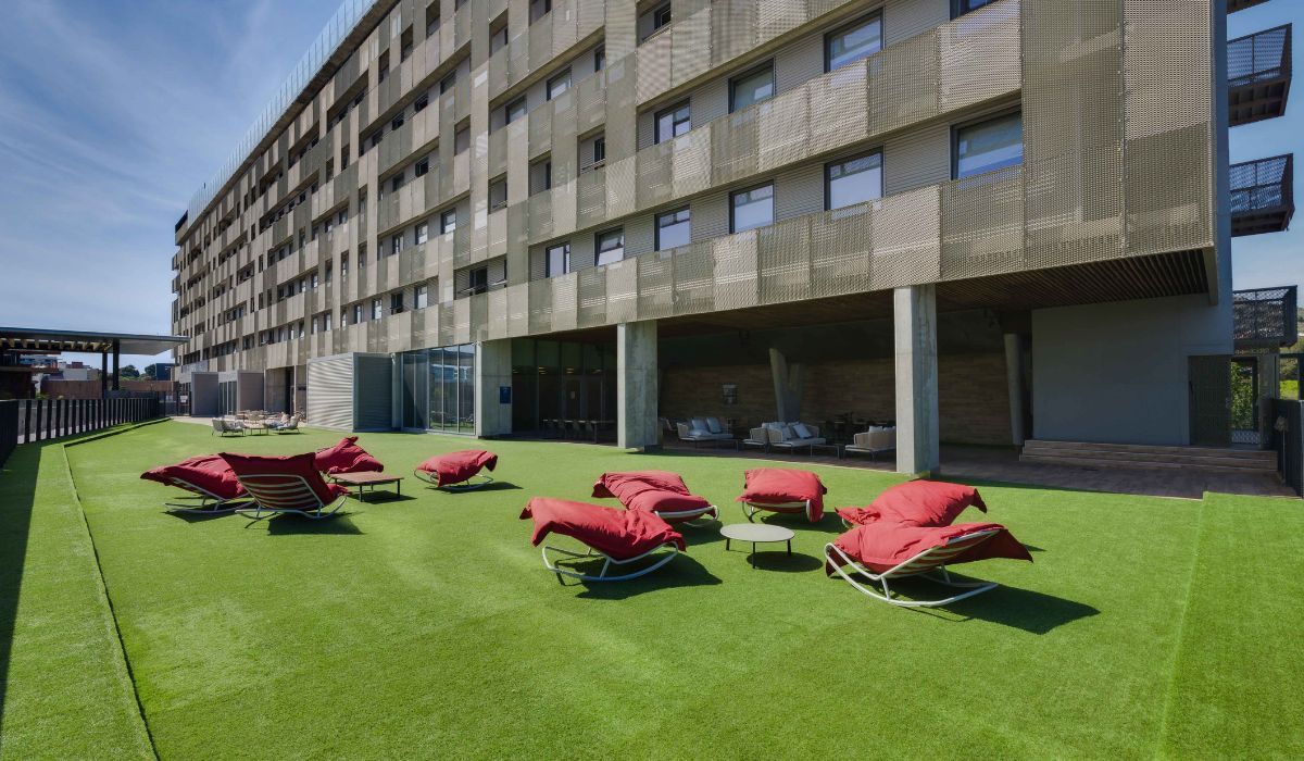 Zona Relax Residencia de Estudiantes Livensa Living Barcelona Diagonal Alto