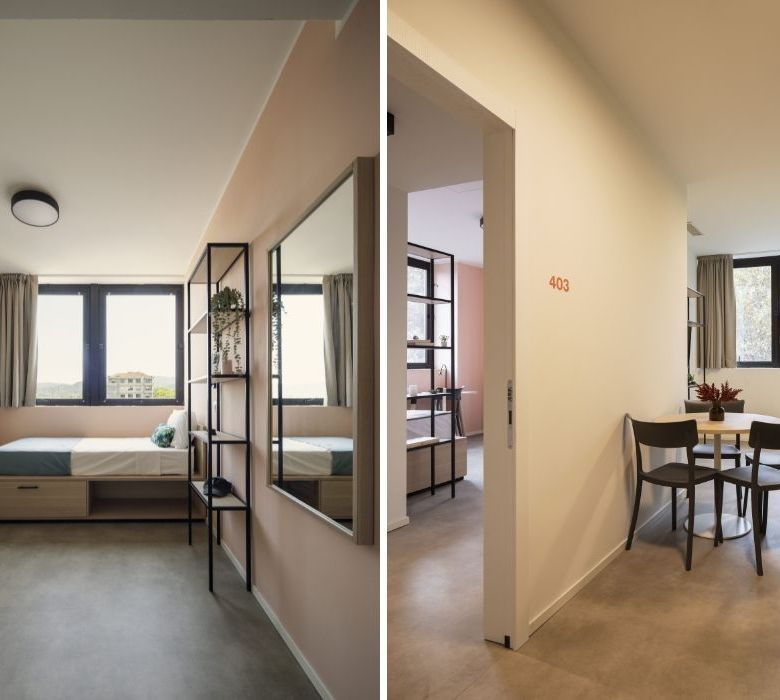 Residencias de Estudiantes Campus Novara y Vía Tollegno
