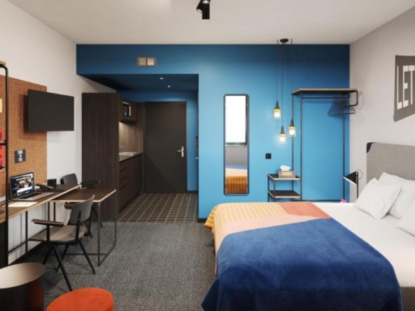 Residencia de estudiantes y jóvenes trabajadores The Social Hub Toulouse