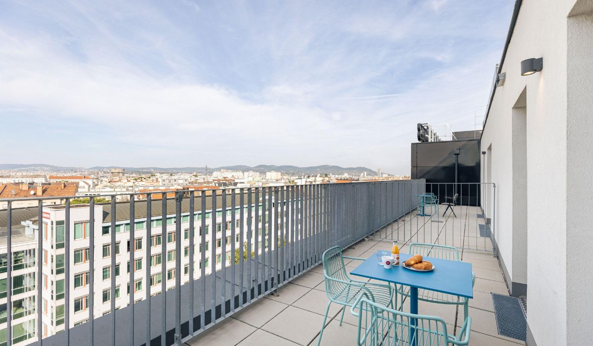 Studentenwohnheim „The Social Hub“, Praterpark, Wien