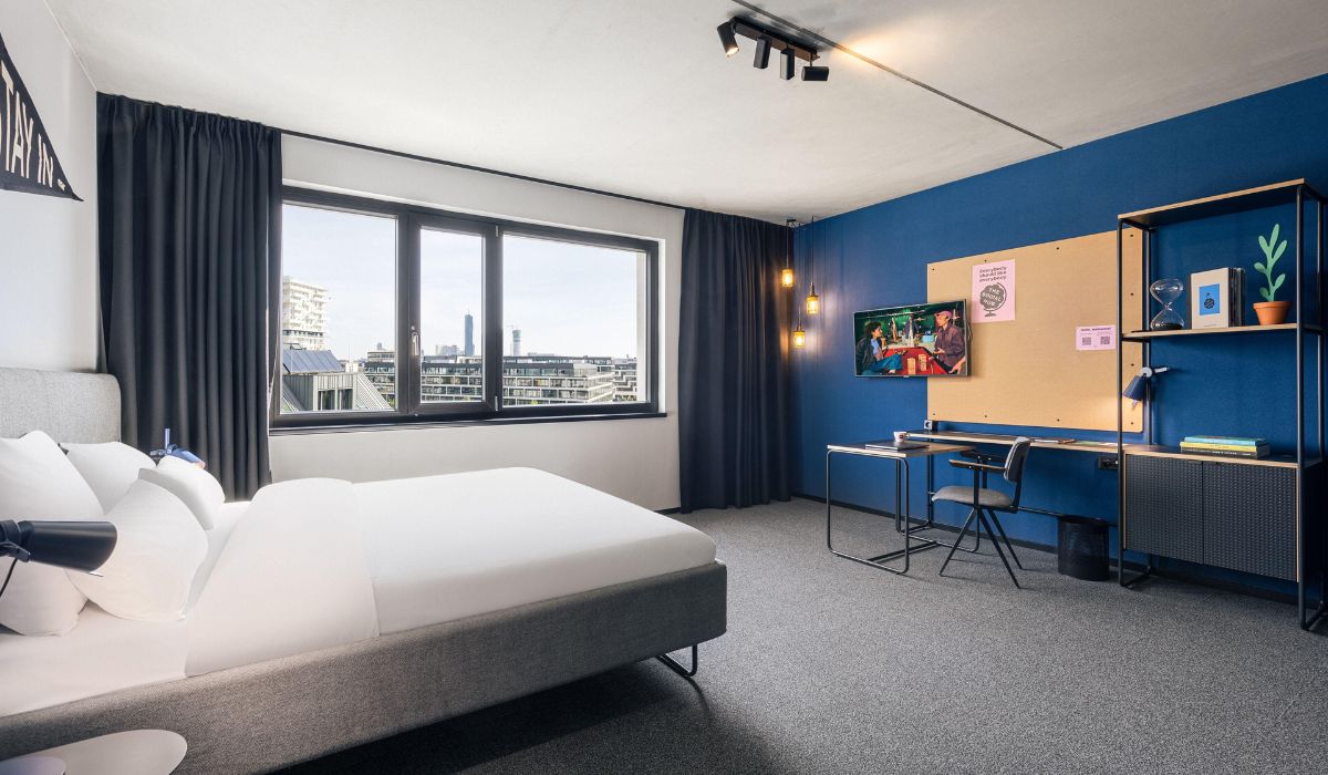 Studentenwohnheim „The Social Hub“, Praterpark, Wien