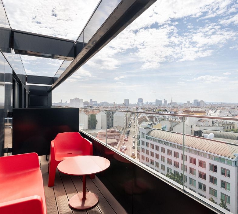 Studentenwohnheim „The Social Hub“, Praterpark, Wien