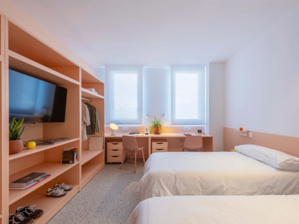 Residencia universitaria camplus Valencia Towe