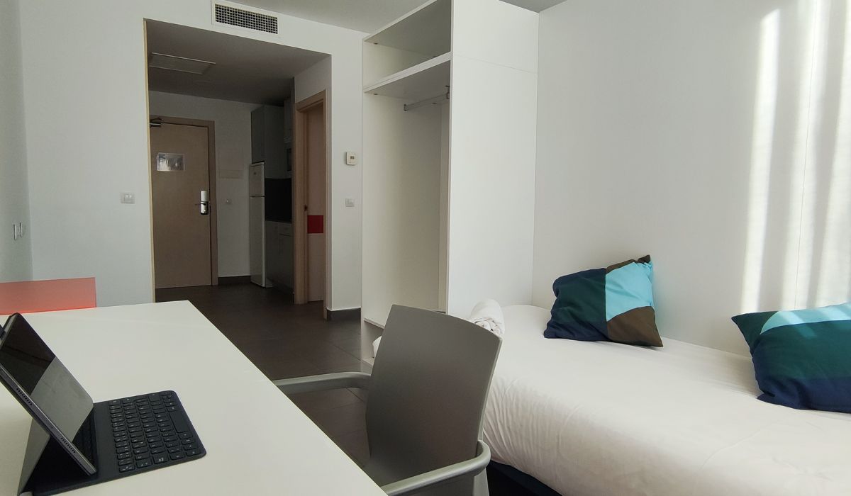 Residencia de estudiantes URJC José Pérez de Vargas Vicálvaro