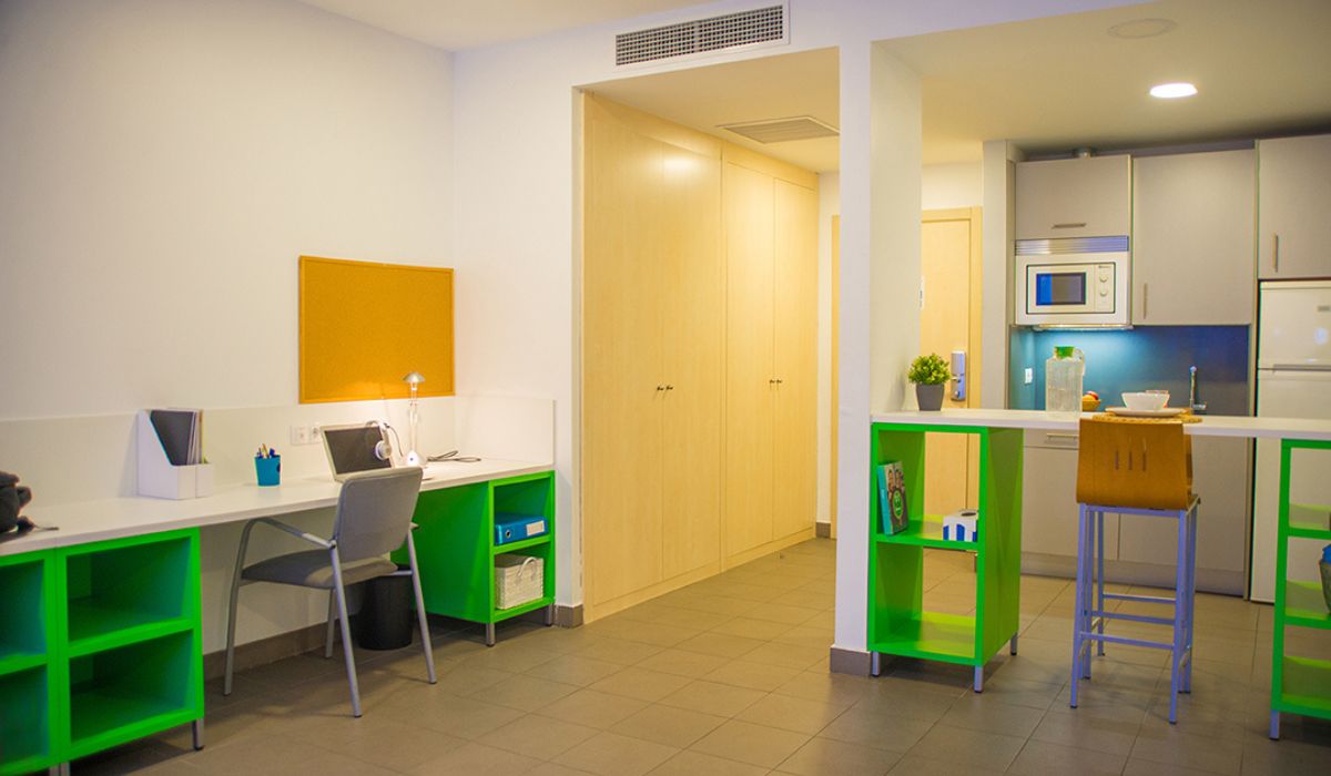 Residencia de estudiantes URJC José Pérez de Vargas Vicálvaro