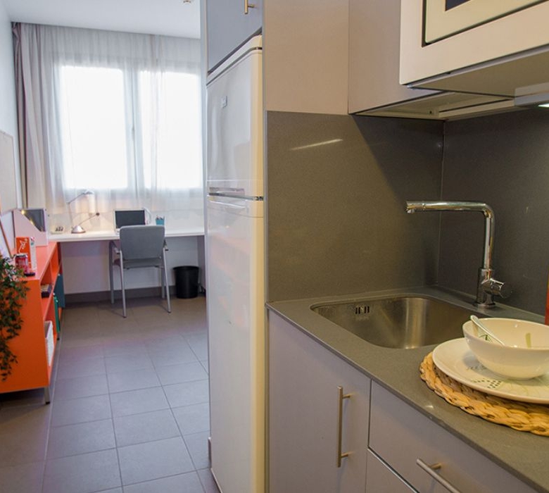 Residencia de estudiantes URJC José Pérez de Vargas Vicálvaro