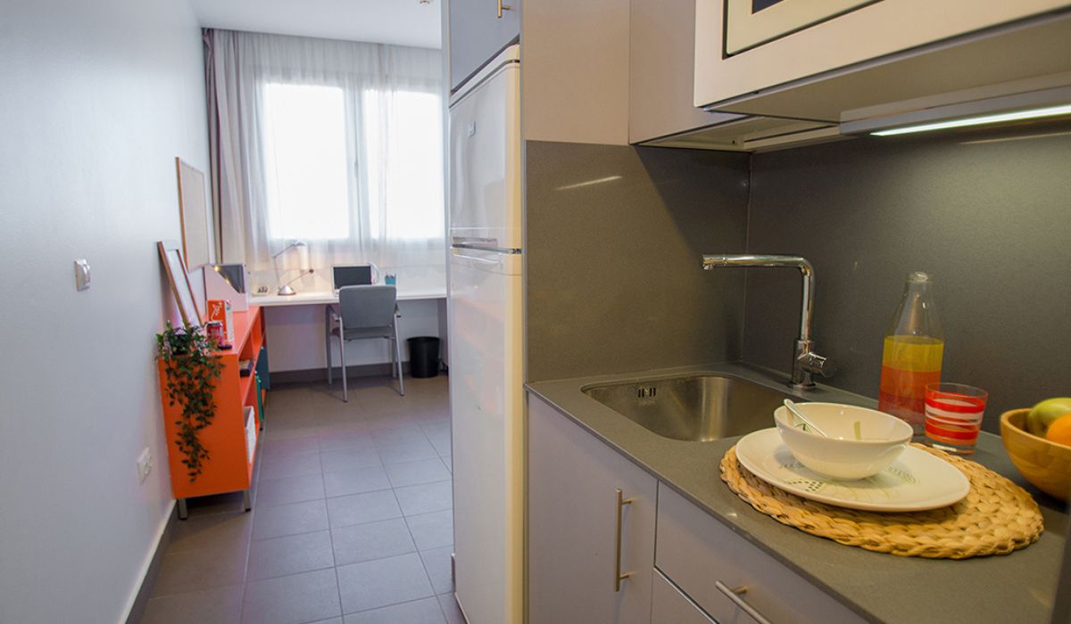 Residencia de estudiantes URJC José Pérez de Vargas Vicálvaro