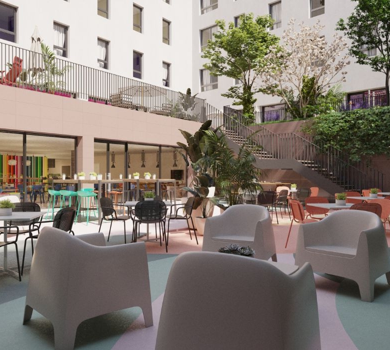 Residencia de estudiantes Livensa Living Barcelona Parallel