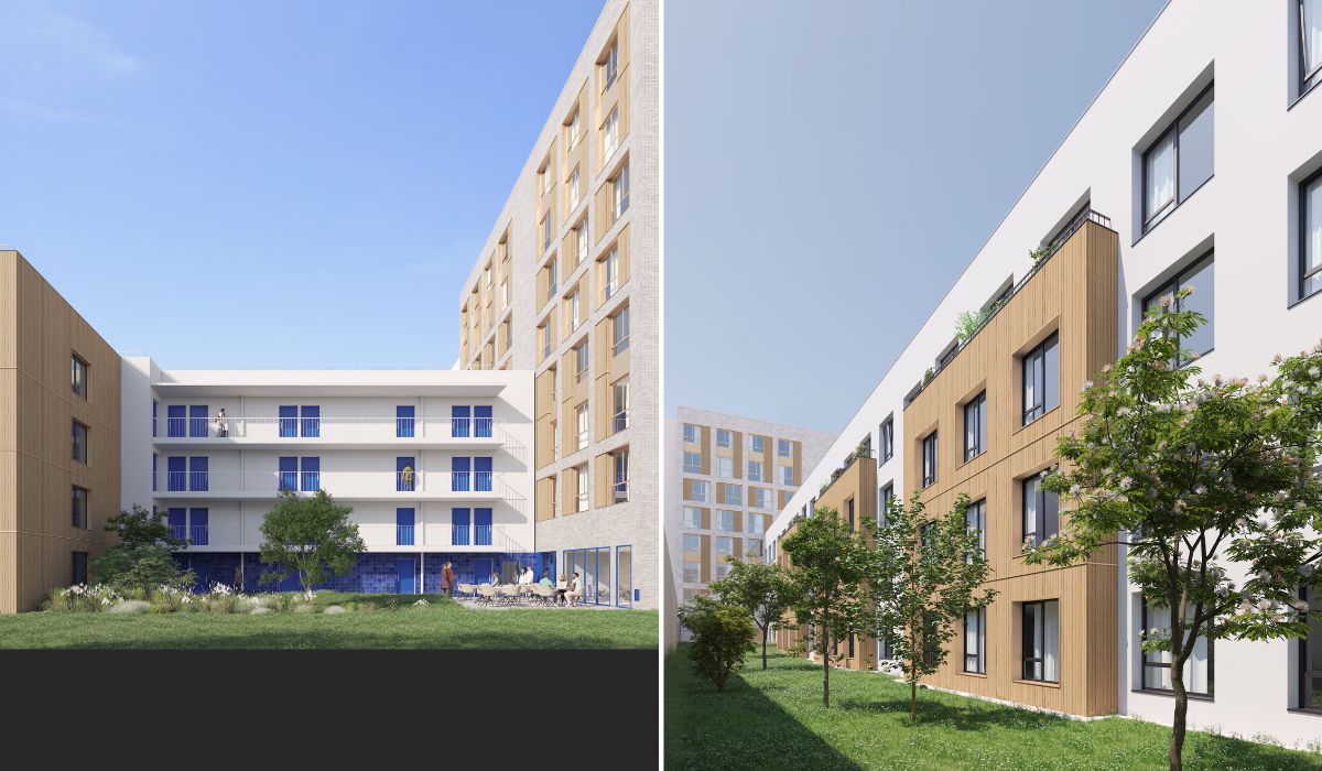 Residencia Universitaria Canvas Student París Blue