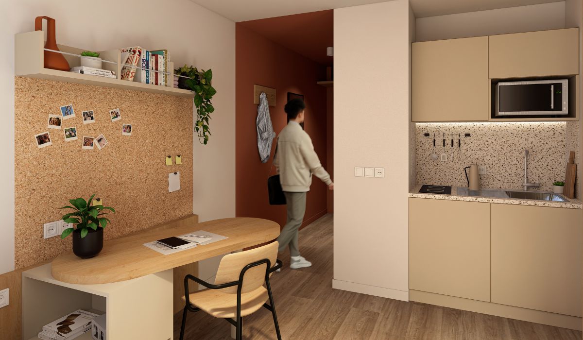 Residencia Universitaria Canvas Student París Blue