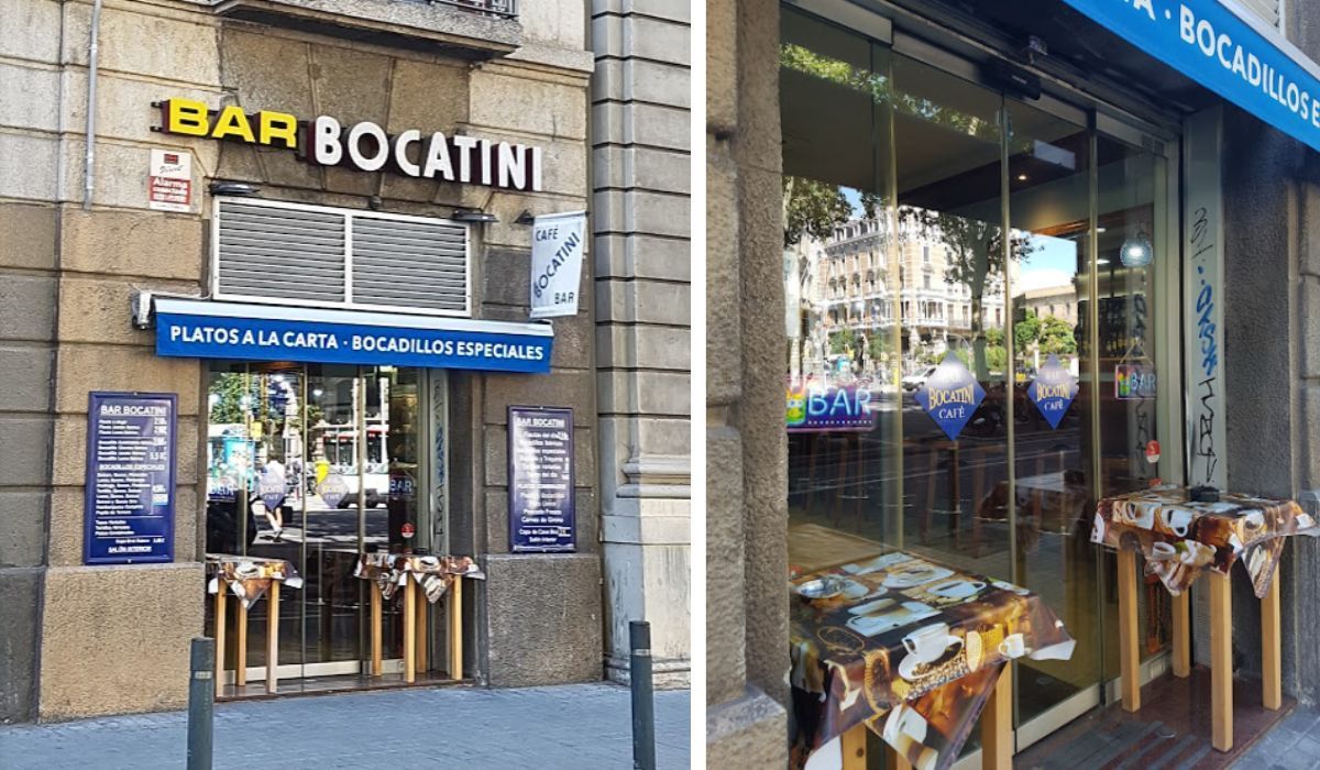 Restaurante Estudiantes Bar Bocatini Barcelona